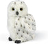 Living Nature Snowy Owl Stuffed Animal, 7 inches, Fluffy Owl Gift for Kids