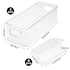 Wopgrty Breastmilk Storage Container, Freezer Flattener Kit, Breastmilk Storage Container, Plastic Storage Bins