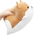 Levenkeness 11.8 Corgi Dog Plush Pillow, Soft Cute Shiba Inu Akita Stuffed Animals Toy Gifts (Brown, in)