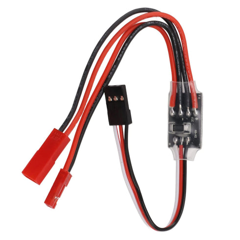 RC On Off Switch, Electronic Channel On Off Switch for RC Drone PWM Control, 3-30V 20A