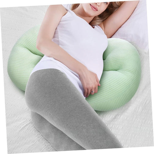 Cabilock U-Shaped Maternity Pillow for Pregnant Women Lumbar Support Cushion Comfortable Side Sleeping Pillow Expecting