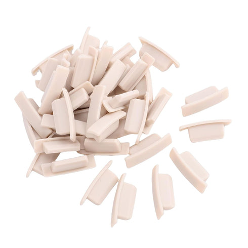 Generic 50pcs Breastfeeding Pump Spout Cap, Universal Silicone Sealing Plugs for Breast Pump Accessories, with Airtight