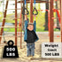 Dolibest Monkey Bars Trapeze Bar, Kids Playground Trapeze Bar Rings for Backyard Monkey Bars Ninja Course
