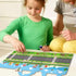 Reusable Sticker Book for Kids 2-4, 2 Sets Vehicle & Dinosaur Sticker Busy Book, Educational Learning Toys for Toddler