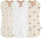 Baby Swaddle 0-2 Months, Cotton Arm-In Zipper Sleep Sack, Wearable Blankets Wrap