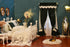 iLAND 1:12 Scale Victorian Dollhouse Furniture, 5pcs Dollhouse Bed Set