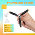 Outus 6 Sets 3 F4u 761-8 761-9 761-16 T28 P47 Adapters(400mm) Plane Propeller Blade Compatible with Rc Fighter Remote