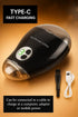 GUNIXA Trimmer 3 Settings, Electric Nail Clipper with USB Charging- Safe & Automatic Nail for Adults, Kids & Seniors