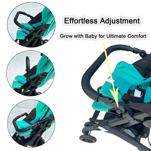 Feliliber Baby Stroller Accessories Bumper Bar, Crossbar Compatible with gb Pockit+ All City, All-Terrain, Cybex