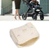 Stroller Organizer Bag, Large Capacity Cotton Diaper Caddy with Zipper, Baby Essentials Storage Pouch for Travel