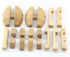 Handmade Powder Barrel Interlocking Wooden Puzzle - Brain Teaser Lock Logic Puzzle for Kids and Adults SHUYUE