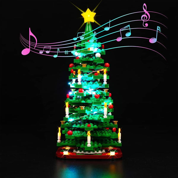 VONADO Led Light Kit for Lego Christmas Tree 40573, Decoration Lighting Kit for Building Toy Block
