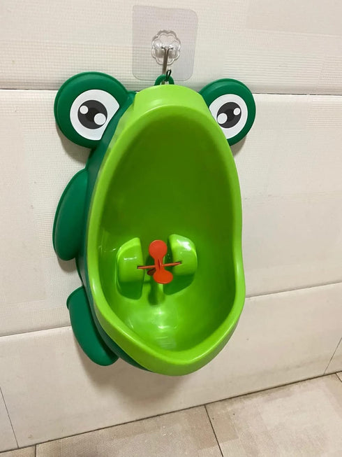 tikono Potty Toilet Training for Boys Frog Design Potty Urinal for Boys Toilet Training Aid