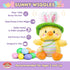 14" Cuddle Barn Animated Easter Chick Plush - Sunny Wiggles | Moves, Sways, Bunny Ears Wiggle to Music | Plays Song