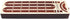 2 Track Continuous Cribbage Board - Inlaid in Bloodwood, Size: 12.5 Inches with Storage Drawer for Pegs and Score