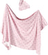 Newborn Receiving Blanket, Large Soft Baby Swaddle Blanket for Girls & Boys, 43 x 53 Inches