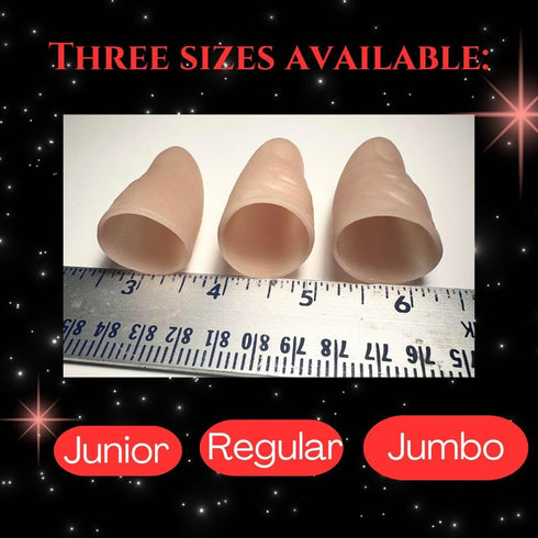 D'lite Magic Thumb Lightup Trick Set - 2 Original Ultra Bright Light Magic Fingers for Closeup & Stage Magic