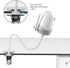 HOLACA Flexible Clip Mount for Baby Monitor Cameras, Tool-Free Bracket for Crib Without Wall Damage