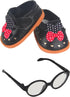 18 Inch Doll Playset for Girl Dolls, Micky Themed Accessories for American Dolls, Total of 7 pcs