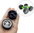 URIMPAVIDO 10PCS 40mm (3X40mm) Toy Car Wheels Rubber Tire Wheels with Metal Shaft for RC Car Truck DIY Model Toy Wheel