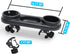 3-in-1 Universal Stroller Snack Tray with Dual Cup Holders, Sturdy Bar Attachment, Stroller Snack Tray Compatible with Uppababy, Nuna, Doona Strollers, Max 1.6'' Handlebars