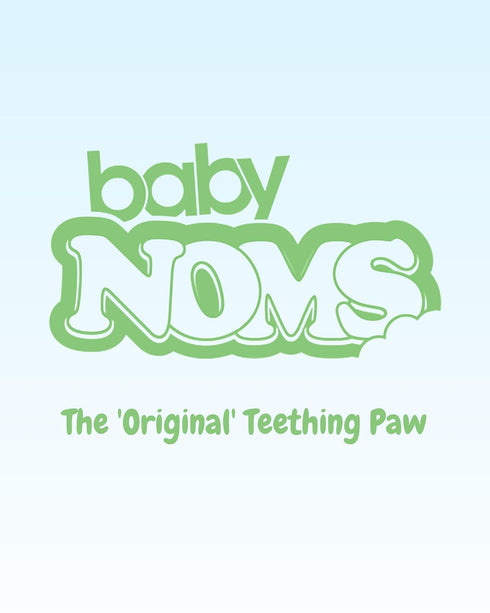 2-Pack Teething Mitten Bundle | Dino Blue & Tiger Orange Teether Paws