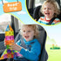 Tiles,78PCS Set 3+,Car Mini Magnetic Travel Magnetic Tiles with Iron Box,Portable Building Blocks for Kids Ages