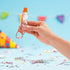 Fun Express Safari Sand Art Bottle Necklaces, VBS Vacation Bible School Supplies/Decor for Kids Crafts