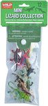 12Piece, Wild Republic Mini Lizard Polybag, Kids Gifts, Educational Toys, Reusable Bag, Medium