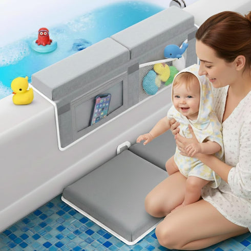 UR Choice Bath Kneeler and Elbow Rest Pad Set, Kneeling Pad for