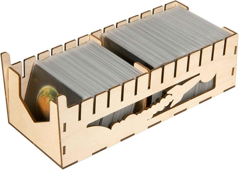 The Broken Token Terraforming Mars Game Organizer - Wood Storage Box with Multiple Trays