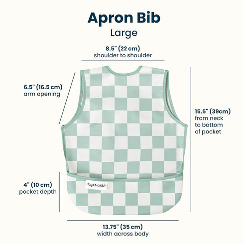 2-4Y) Tiny Twinkle Mess Proof Baby Bib for Boys | Waterproof Toddler Bib for Eating | Baby Apron for Feeding, Machine