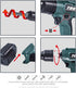 Electronic Power Drill Toy Tools - Kids Tool Set for Pretend Play with Realistic Light, Sound & Action