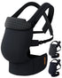 Tivellary Reversible Baby Carrier Black Solid & Houndstooth; Lightweight & Breathable Lyocell