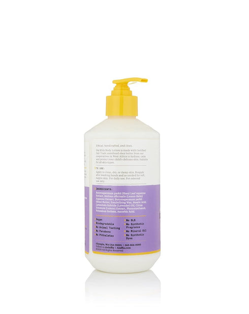 Alaffia EveryDay Shea Body Lotion, Gentle for Babies, Lemon Lavender, 16 Fl Oz