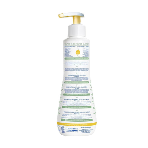 Mustela Baby Nourishing Cleansing Gel - Hair & Body Wash for Dry Skin with Natural Avocado, 10.14 fl. oz.