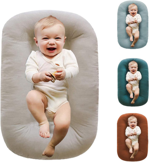 Baby Lounger Play Mat,Baby Lounger for Newborn Tummy Time for Babies in
