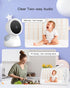 ARENTI 2K/3MP 6, (D3) Baby Camera Monitor, WiFi Smartphone App, Super Night Vision, Crying Detection, Auto Tracking