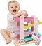 Lehoo Castle Wooden Car Ramp Toys for 1 Year Old Girl Birthday