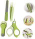 Set Trimmer BESPORTBLE Nail Clipper for Newborns and Infants, Green Non-Slip Fingernail with Safety Guard, Portable