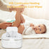 Display,3 Baby Wipe Warmer with Night Light,Innovative Spring Design,Baby Wet Wipes Dispenser for Large Wipes,Wipes
