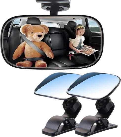 LOKLNEYK Car Baby Mirror ViewBack Seat Infant Care Monitor for Kids - Rear