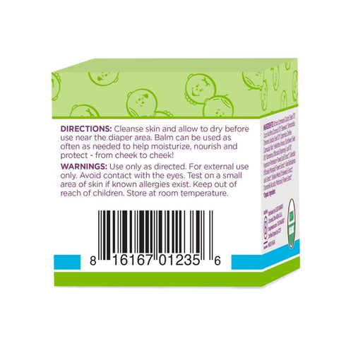 Baby Diaper Rash Balm by Boogie Bottoms, USDA Certified Organic, Made with Naturally Derived Ingredients, 1.5 oz, Pack of 1