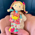 Doll(16''), 2-Year-Old LeyaDoll Educational Soft Baby Learning Sensory Doll for Toddlers, Montessori Toys for Girls