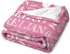 Monogrammed 60"x80 Personalized Baby Blankets for Boys Girls with Name, Custom Kids Blanket for Women Men, Baby Throw