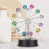 Newtons Cradle Pendulum, Physics Science Balance Desktop Decoration for Office, Calm Down Fidget Toy