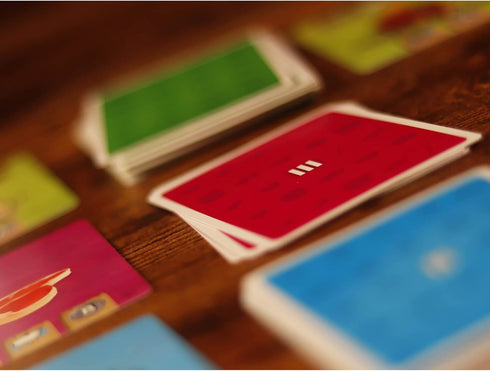 IELLO Little Factory, Resource Management & Building Card Game, Kids & Family, Ages 10+, 2-4 Players