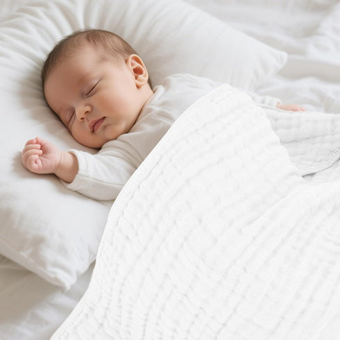 MIGIOL 100% 32 32 Inches, 3 Muslin Hooded Baby Towels Cotton Super Soft Muslin Baby Bath Towel - x Suitable for Newborn