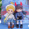 Angel Suit Demon Suit for Ob11, GSC, YMY, BODY9, Molly, 1/12 BJD Doll Clothes Accessories (White)