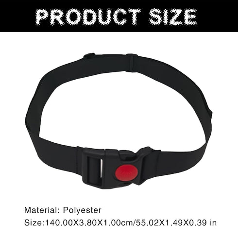 ELLENTAE 2 2-Point Pcs High Chair Straps Replacement Ingenuity Swing Child Stroller Baby Safety Belt Kid Safe Strap